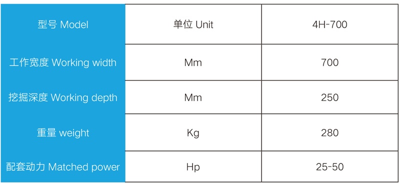 Detail parameters