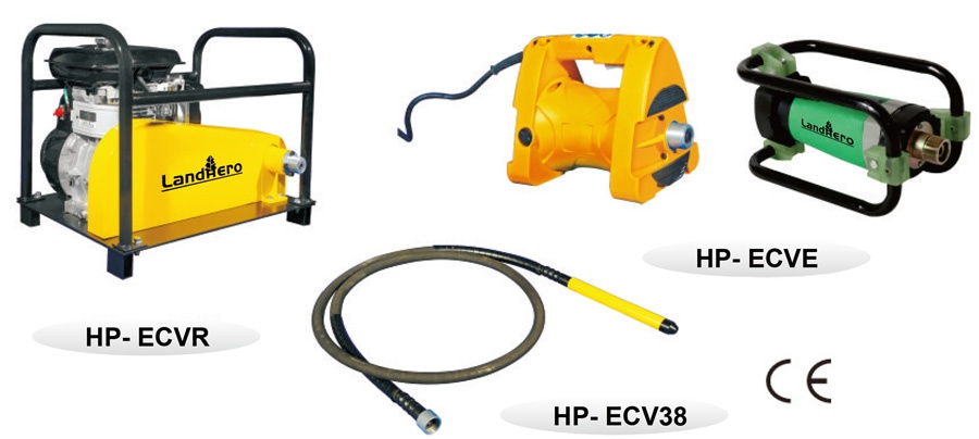 Eccentric Concrete Vibrator
