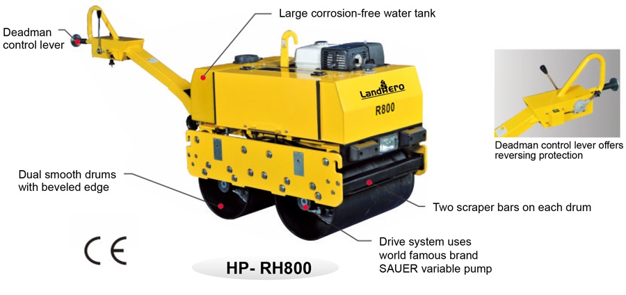 HP- RH800 Vibratory Roller