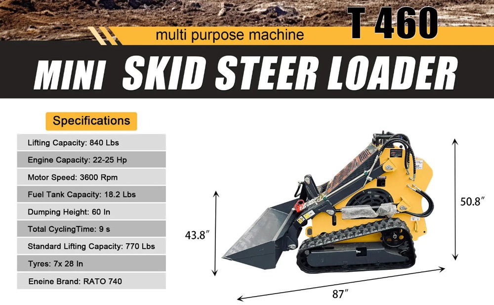 Mini Skid Steer T460-1